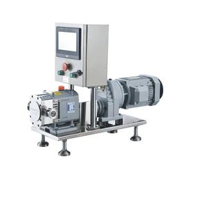 Pompe à double vis en acier inoxydable, appareil sanitaire à haute viscosité, de qualité alimentaire, pour le transport de pâte de chocolat - Product Image 4