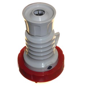 Prise mobile droite Gewiss IP69 3P+N+T 32A 400V rouge avec câblage à vis - Product Image 4