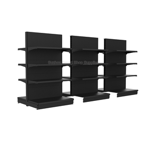 רפואה מערבית פלדה אחת תרופה דו צדדית מדף פתוח למשוך בית מרקחת מרפאת בית מרקחת מרפאת תצוגה גונדולה - Product Image 3