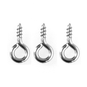 Mini alfileres pequeños de acero inoxidable, <span class=keywords><strong>ojales</strong></span>, ganchos, <span class=keywords><strong>ojales</strong></span>, tornillo, gancho roscado, hallazgos de joyería <span class=keywords><strong>para</strong></span> hacer accesorios - Product Image 5