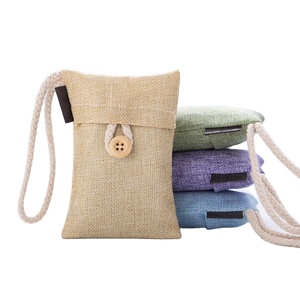 Factory wholesale Green bamboo charcoal bag activated charcoal air purifying bag use for shoes