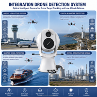 Système de détection et de suivi de drones à double spectre Gotac Laad RF avec caméra optique intelligente pour contrôle à distance en basse altitude