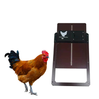 Porte de poulailler automatique à batterie pour poulailler