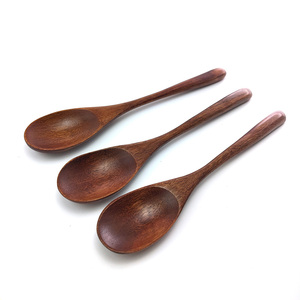 <span class=keywords><strong>Lot</strong></span> de cuillères en bois et bambou pour la cuisine, ustensiles de cuisson, cuillères <span class=keywords><strong>à</strong></span> soupe, cuillères <span class=keywords><strong>à</strong></span> thé, cuillères pour enfants, ustensiles de restauration, pour riz et soupes - Offre Spéciale - Product Image 4