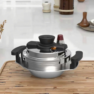 2024 Sản phẩm mới áp suất cao ba lớp cảm ứng nồi không dính lớp phủ ma thuật Nồi áp suất - Product Image 3