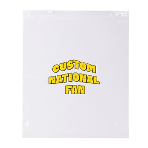 Eco-Friendly <b>Waterproof</b> Self-Adhesive Custom Logo Zipper Bag PE Plastic Ziplock for Clothes and <b>Socks</b> Minimum Order - Product Image 2