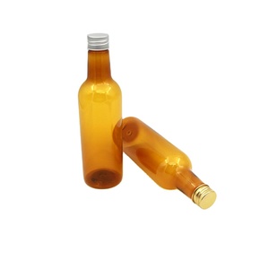 Ruipack ขวดน้ำผลไม้สีเหลืองอำพันขนาด150มล. 250มล. <span class=keywords><strong>500</strong></span>มล. ขวดพลาสติกสำหรับผลิตน้ำผลไม้พร้อมฝาอลูมิเนียม - Product Image 5