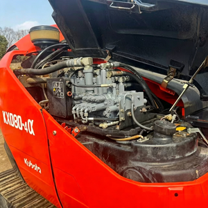 รถขุดมือสอง Kubota KX080-4 เครื่องจักรก่อสร้างไฮดรอลิก น้ำหนัก 8000 กก. สภาพดี ขาย KX080-5 KX040-4 U35-4 - Product Image 6