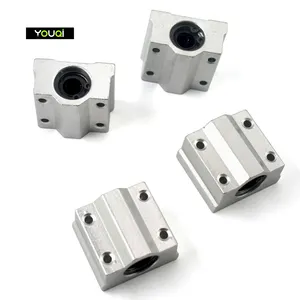 YouQi Linear Ball Bearing Slide Block Units SC6UU SCS8UU SC10UU SCS12UU