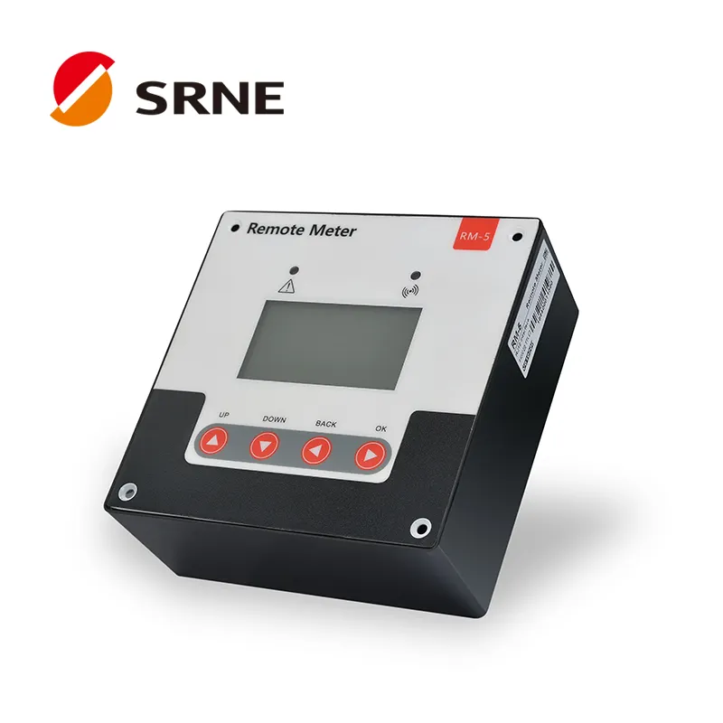 SRNE RM-5 Fern messgerät für MPPT-Sonnensystem Lade-und Entlade regler für RJ12-Schnittstelle mit LCD-Anzeige