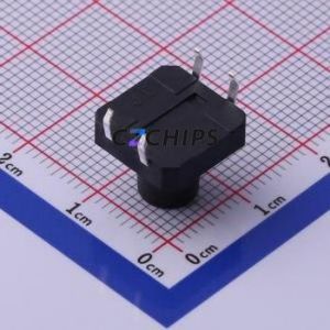 TS-1094-A13B3-D1 Tactile Switch Through hole Component (THT)-4P,12x12mm Switch Single Pole Single Throw Round Button 2.5N 12mm - Product Image 2