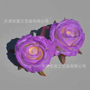 Rosas Artificiales Dongchen Crafts, Flores de Seda de 10 cm de Diámetro, Decoraciones para Bodas y Hogar - Product Image 3