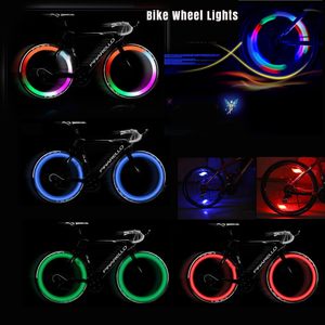 White 1 LED Tyre Wheel <b>Light</b> for <b>Bicycle</b>-1000LM Bright Flashing Lamp Battery Powered Waterproof Flexible Silicone - Product Image 5
