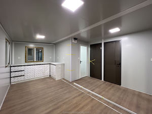 Casa Container Prefabbricata di Lusso Espandibile 40x20 Piedi, 5 Camere da Letto, Design Moderno, Alimentata a Energia Solare, <span class=keywords><strong>in</strong></span> Acciaio - Product Image 2