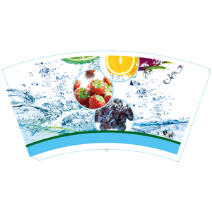 Vaso de Papel Kraft Blanco Desechable Ecológico de 4oz-16oz para Bebidas Calientes y Frías, Café, Leche, con Diseño Personalizado - Product Image 1