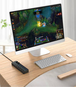 Hub <span class=keywords><strong>USB</strong></span> 3.0 7 Cổng, Bộ Chuyển Đổi HUB <span class=keywords><strong>USB</strong></span> Chức Năng Truyền Nhiều Cổng Với Bộ Chuyển Đổi Mở Rộng Công Tắc Độc Lập Cho Máy Vi Tính Máy Tính Xách Tay - Product Image 6