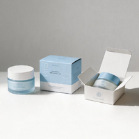 Embalaje de regalo respetuoso con el medio ambiente de tamaño colorido personalizado para el cuidado de la piel, cosméticos, crema protectora solar, loción, Perfume, velas, cajas de papel artísticas