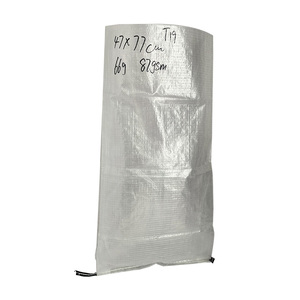 Materiale Plastico Vergine al 100% Sacchi / Sacchetti / Fogli in Rafia Tessuta PP Trasparente da 25kg 50kg 100kg per Imballaggio di Tessuti Usati - Product Image 1