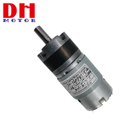 Motor de Engranajes Sumergible IP68 de 24V CC con Imán Permanente y Escobillas, de Larga Duración, para Electrodomésticos