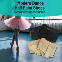 MediFootCare Chaussures de danse pour filles et femmes, demi-chaussures de ballet, semelle souple fendue, protection des pieds, coussinets pour les orteils, outil de soin des pieds HA00592