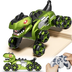 <span class=keywords><strong>Robot</strong></span> dinosaure télécommandé EPT, voiture RC à 8 roues, 2,4 G, activation vocale, véhicule acrobatique, jouet interactif pour enfants - Product Image 1