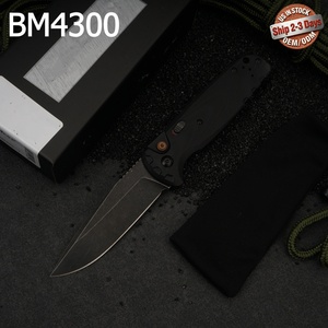 มีดพับ BM 4300 ใบมีด CPM Mov ด้ามจับ G10 มีดอเนกประสงค์สำหรับตั้งแคมป์ ใบมีดปลอดภัย DIY OEM - Product Image 1