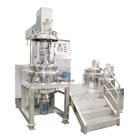 Machine industrielle de fabrication de dentifrice, cuve de mélange de pommades, mélangeur homogénéisateur sous vide, ligne de production de dentifrice