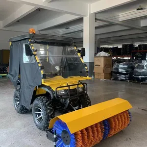 Removedor de nieve de superficie de carretera, mantenimiento en invierno, tipo ATV, barredora multifuncional