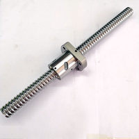 Vis à billes anti-rouille en oxyde noir SFK1004 C7 de précision miniature à double coupe latérale, haute vitesse, haute précision pour machines-outils