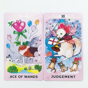 Set di Carte dei Tarocchi Dream Cat, Gioco da Tavolo, Gioco di Divinazione. Stampa a Colori di Alta Qualità, Personalizzazione su Misura - Product Image 3