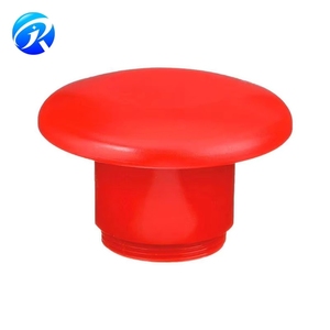 Professional Brand Electronic Components Accessory <strong>Switches</strong> Supplier 52RC3D2 Round Pushbutton <strong>Switch</strong> Caps Screw On Red 52RC-3D2 - Product Image 1