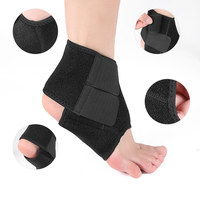 Orthèse de cheville respirante et réglable pour sports de plein air, en tissu de compression de type OK, pour la course et le basketball