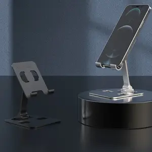 Kazanan ürün alüminyum alaşımlı ayarlanabilir cep telefonu standı katlanabilir mobil tutucu telefon standı
