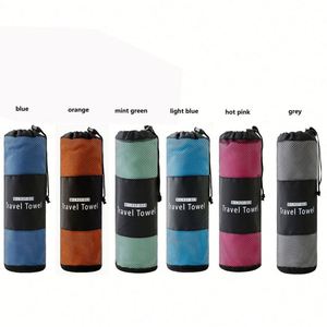 Serviettes de sport mini en microfibre avec logo personnalisé pour yoga et gym, vente directe usine, avec sac en filet - Product Image 5