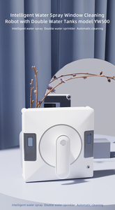 Robot nettoyeur de vitres de haute qualité avec télécommande et fonction de pulvérisation d'eau, double fonction pour usage domestique - Product Image 2