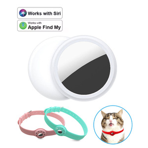 Traqueur <span class=keywords><strong>GPS</strong></span> intelligent pour animaux de compagnie Mini <span class=keywords><strong>traceur</strong></span> de localisation étanche anti-perte Trouver mon étiquette pour IOS - Product Image 1