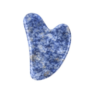 Plaque de jade guasha en jaspe à points bleus, outils chinois multifonctions, ancienne pièce, meilleure vente <span class=keywords><strong>2021</strong></span> - Product Image 1