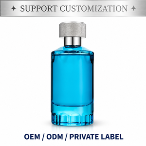 Profumo Cilindrico Blu di Lusso per Uomo, Fragranza Acquatica Fresca a Lunga Durata, Colonia Maschile, Eau <span class=keywords><strong>De</strong></span> Toilette, Regalo all'Ingrosso - Product Image 1