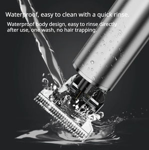 Tondeuses à cheveux électriques sans fil professionnelles pour hommes, directement de l'usine, lames en céramique, écran LCD, rechargeable par USB - Product Image 6