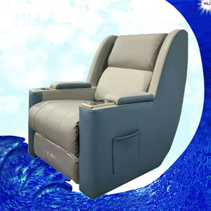 Silla de Hospital Multifuncional para Infusión, Color Azul Marino, Inclinable, con Relleno de Espuma, Diseño sin Rieles - Product Image 1
