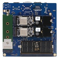 Carte mère Odroid-H5 à cœur rigide en panneau de particules avec réseau 10 Gbe intégré, éventail d'extension M.2 inédit, CPU optimisé pour l'efficacité, monocarte