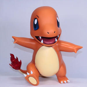 Grand 40cm PVC Anime Figurines Cartoon Toy Figures de Charmander Gengar Eevee Enfants Cadeau pour Ornement Décoration - Product Image 6