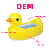Flotteur Canard en Caoutchouc à Double Chambre d'Air Durable - Grande Taille pour Adultes et Enfants Utilisation en Piscine