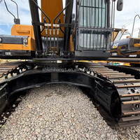 Excavatrice de roche lourde SANY SY550H d'occasion, 55 tonnes, hydraulique, pour carrière, mine, concassage de pierres, livraison rapide