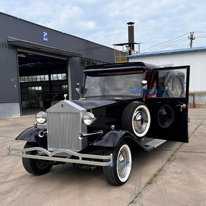 Populaire Véhicule de transport spécial : Voiture funéraire électrique rétro, Voiture-cercueil, Voiture-fune et Remorque-cercueil pour moto - Product Image 4