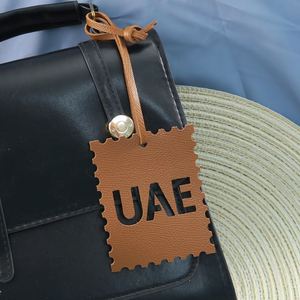 UAE Arabic Letter Keychain Handbag Decoration <b>Bag</b> <b>Charm</b> Pendant Gift Packaging Accessory - Product Image 6