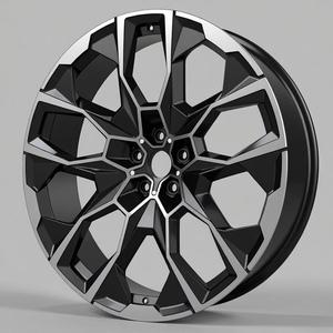 Nouvelles jantes en alliage d'aluminium forgé pour modèles M3/M4/M5 E46/F10/F30/E60/E61/E36/E39/F90 5x112 20-21 pouces Noir brillant Multi-branches - Product Image 3