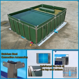 Équipements et machines pour l'élevage de poissons hors sol, bâche en <span class=keywords><strong>plastique</strong></span> pour bassin piscicole - Product Image 2