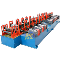 Máquina Perfiladora de Marcos de Montaje Solar Fotovoltaico HuaKun con Control Automático, Motor de Engranajes, Rodamiento, Caja de Engranajes, Bomba, Alta Seguridad, 380V