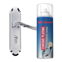 Peinture chromée effet or brillant pour miroirs de voiture, peinture en spray effet chrome